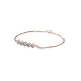 Sassy Luminous Bloom Trail Bracelet - Zen Diamond India