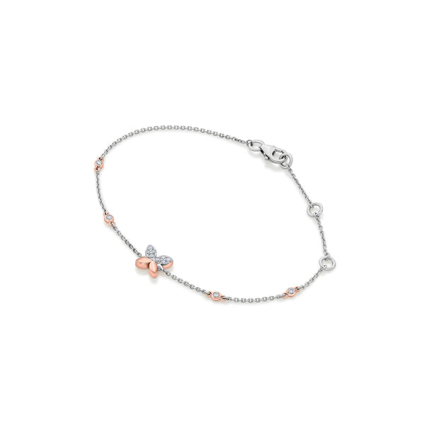 Deck Up Butterfly Bracelet - Zen Diamond India