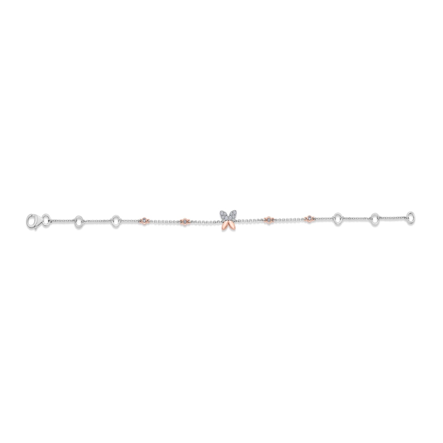 Deck Up Butterfly Bracelet - Zen Diamond India