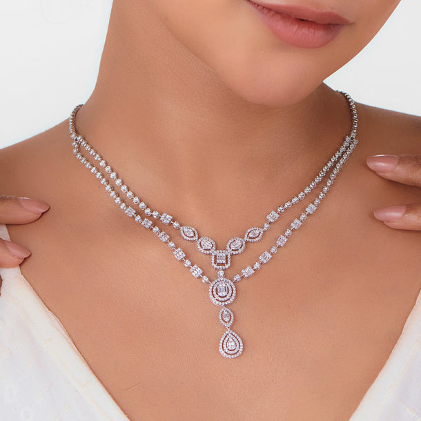Enchante Royal Radiance Necklace - Zen Diamond India