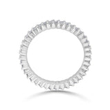 Solitaire Radiant Rhythm Ring - Zen Diamond India