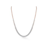 Rosé Crown Diamond Majesty Necklace - Zen Diamond India