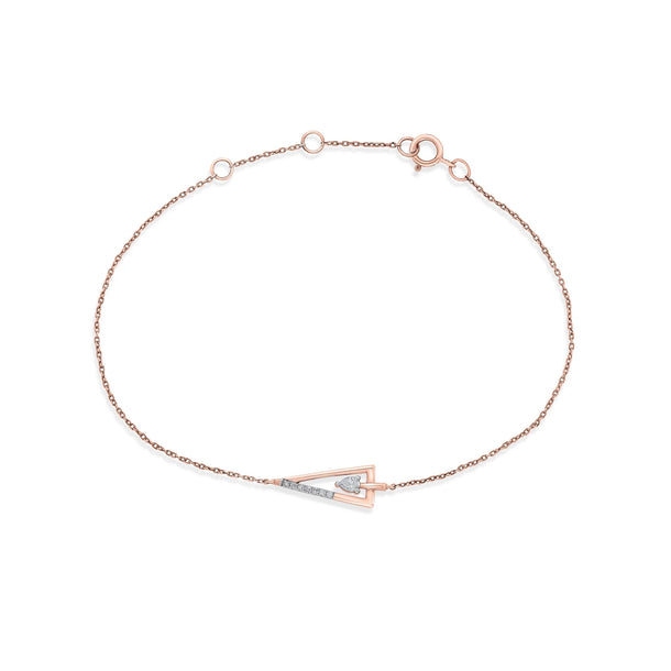 Seven Up Trigonal Bracelet - Zen Diamond India