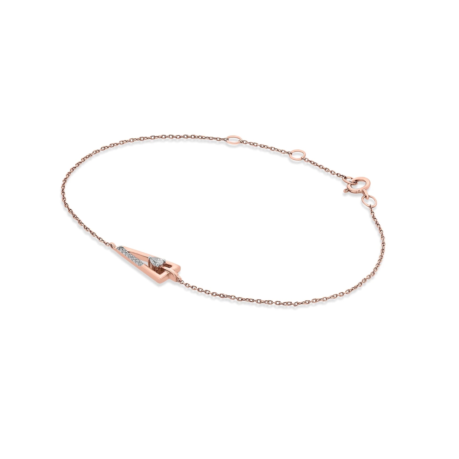 Seven Up Trigonal Bracelet - Zen Diamond India
