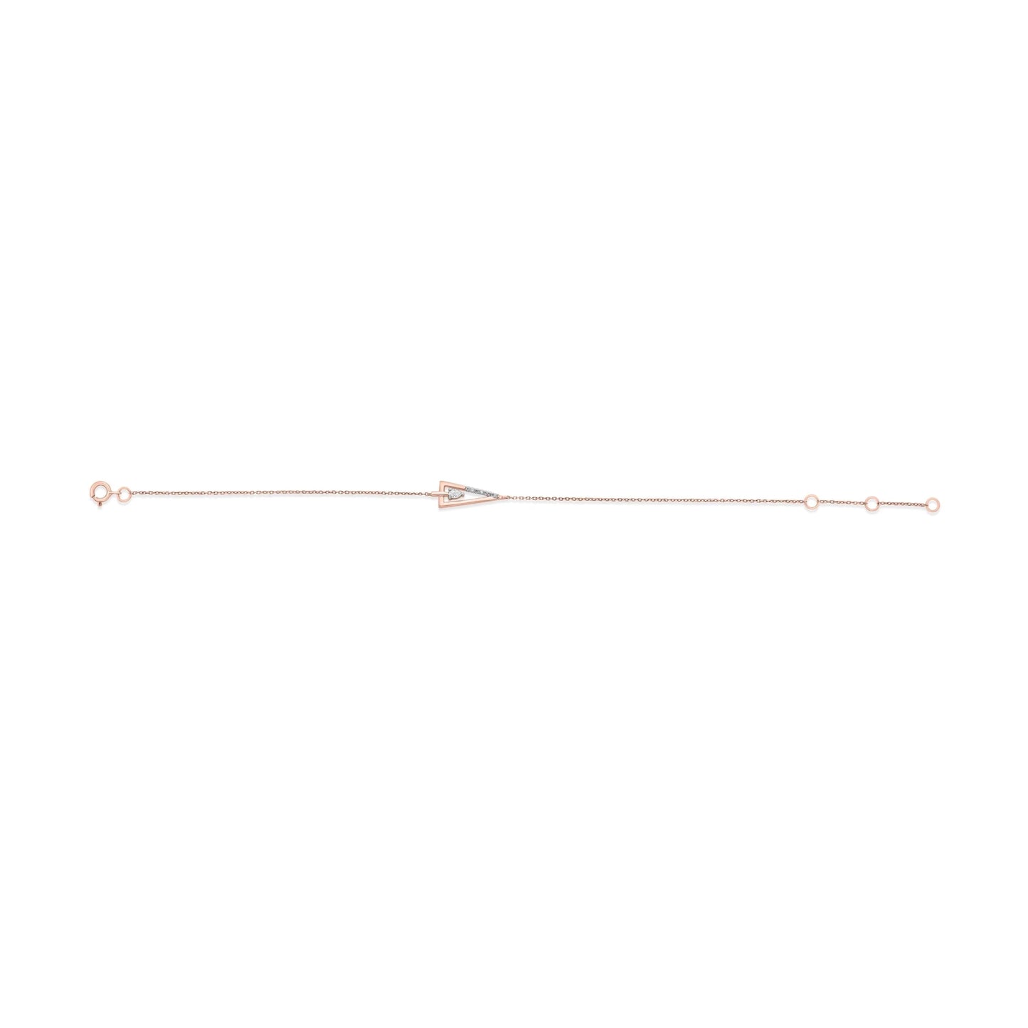 Seven Up Trigonal Bracelet - Zen Diamond India