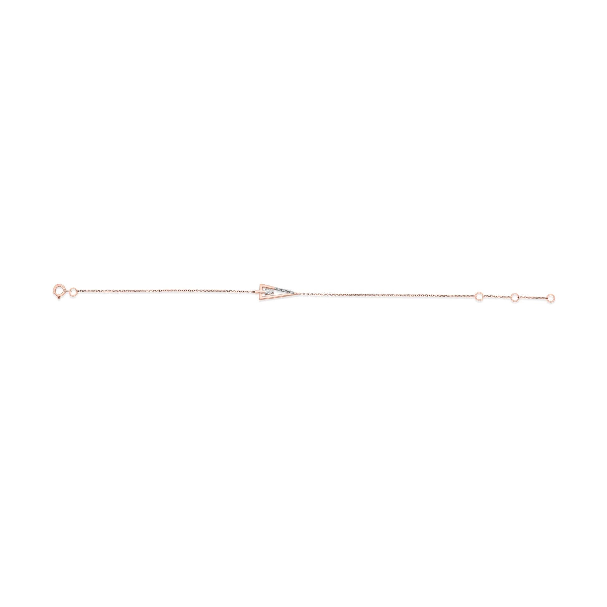 Seven Up Trigonal Bracelet - Zen Diamond India
