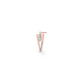 Seven Up Trigonal Earrings - Zen Diamond India