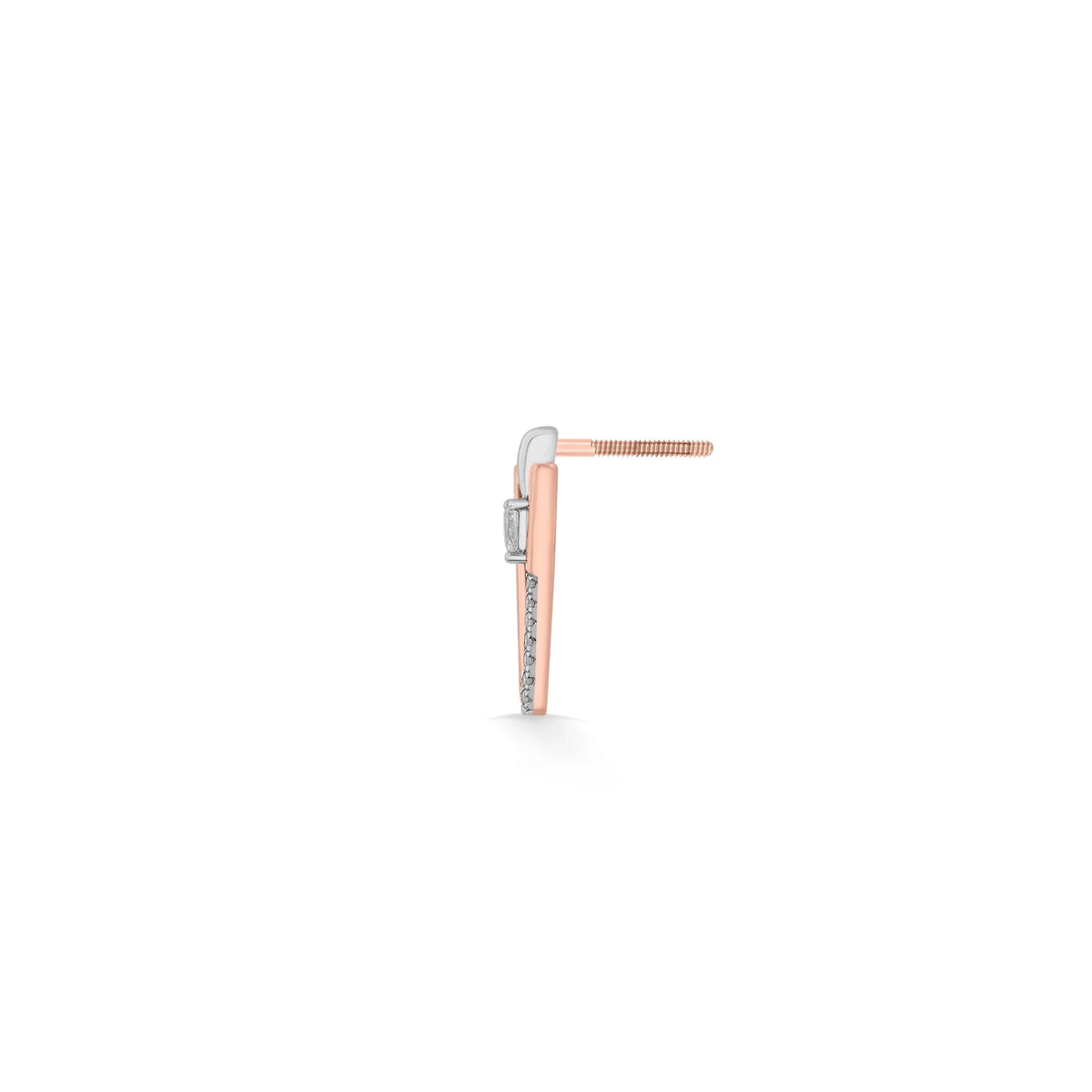 Seven Up Trigonal Earrings - Zen Diamond India