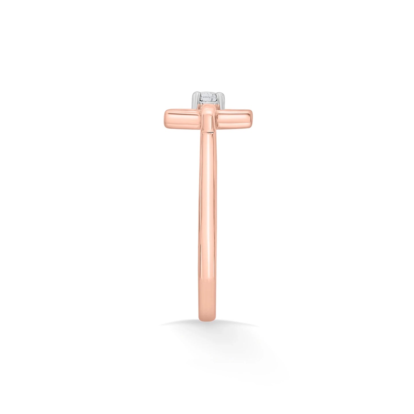 Seven Up Trigonal Ring - Zen Diamond India