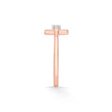 Seven Up Trigonal Ring - Zen Diamond India