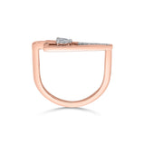 Seven Up Trigonal Ring - Zen Diamond India