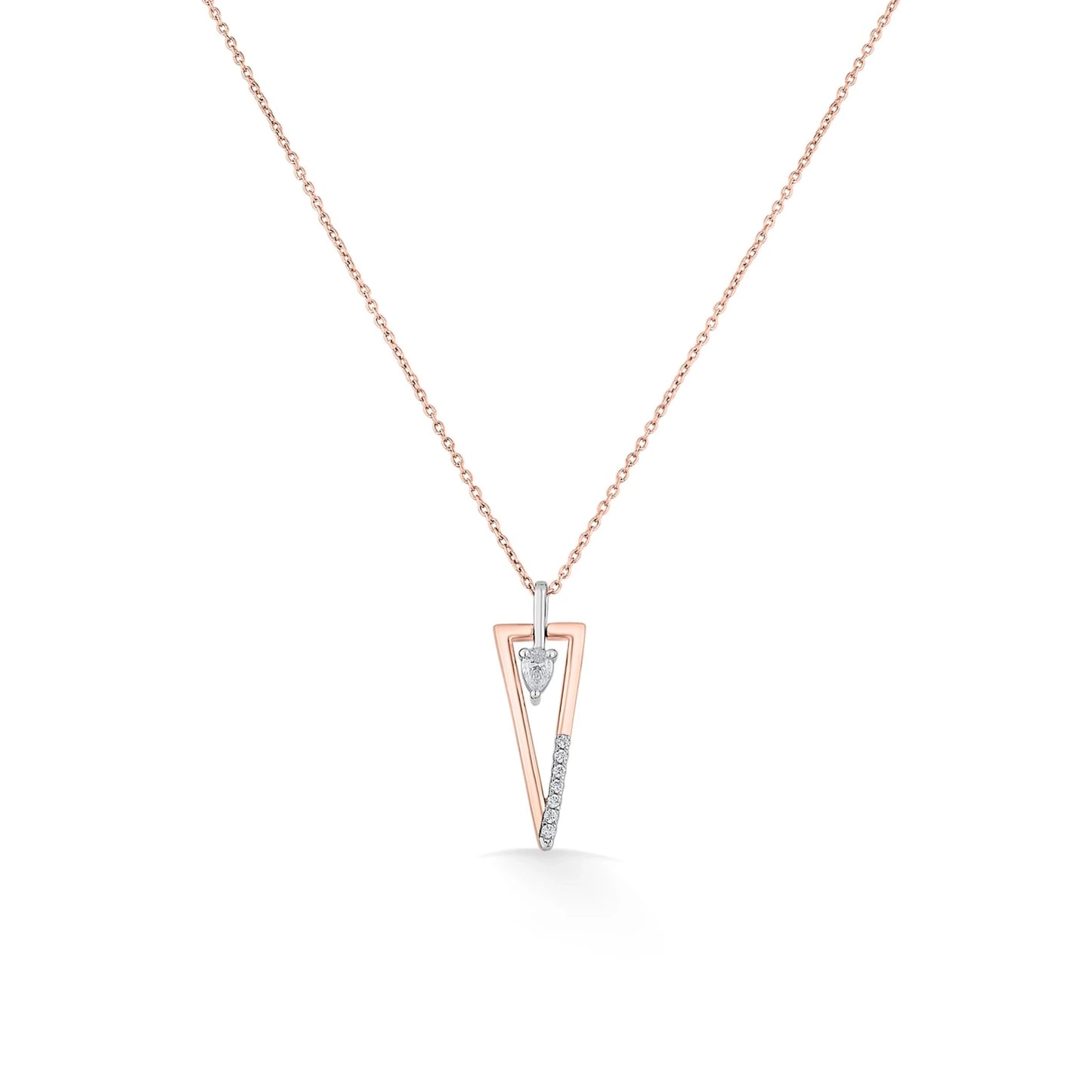 Seven Up Trigonal Pendant - Zen Diamond India