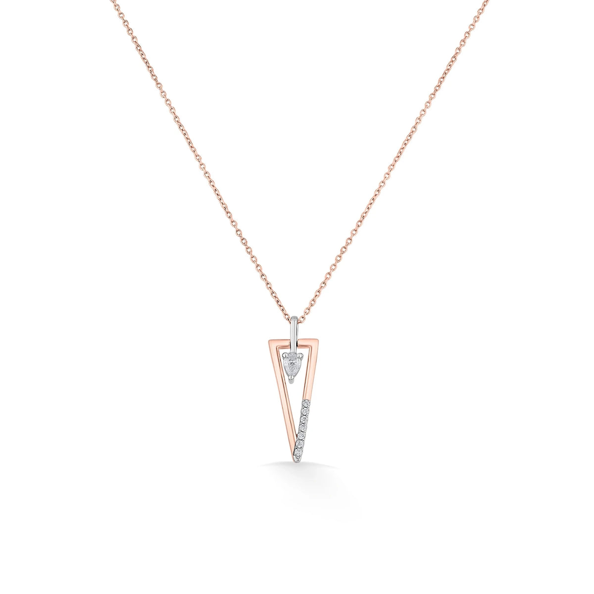 Seven Up Trigonal Pendant - Zen Diamond India