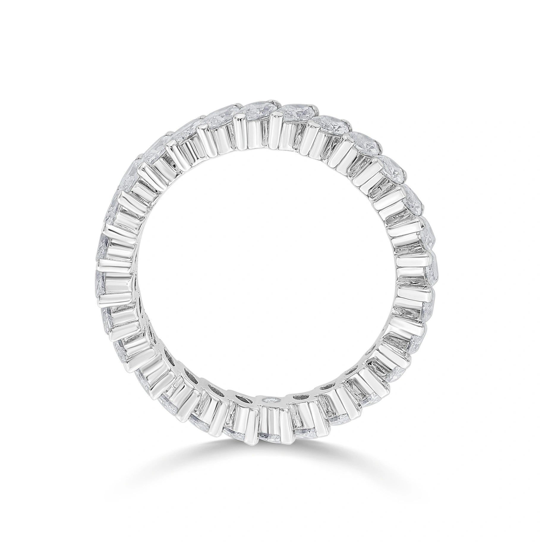 Solitaire Regal Spark Eternity Ring - Zen Diamond India