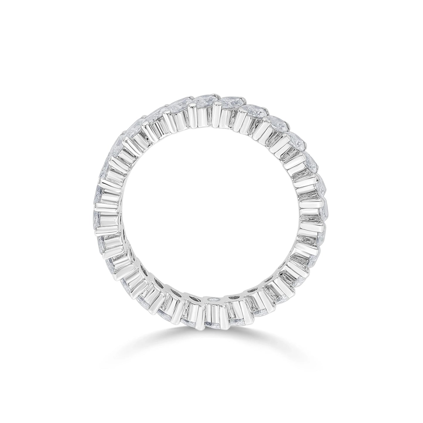 Solitaire Regal Spark Eternity Ring - Zen Diamond India