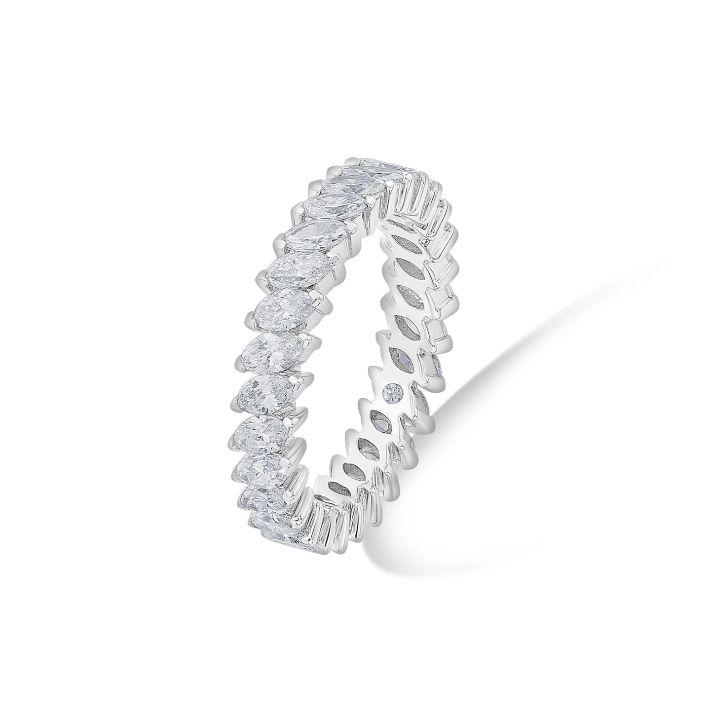 Solitaire Regal Spark Eternity Ring - Zen Diamond India