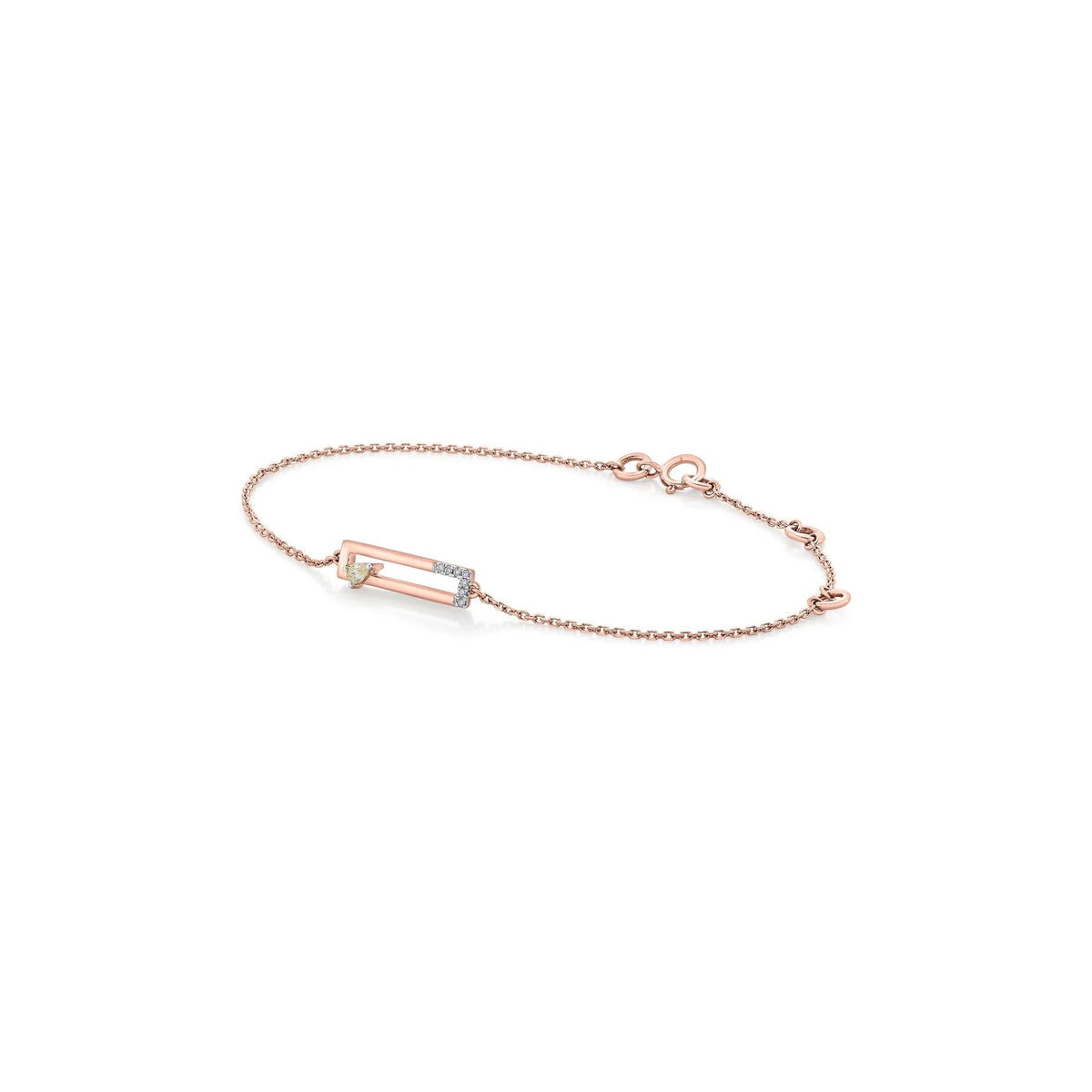 Seven Up Hexagonal Bracelet - Zen Diamond India