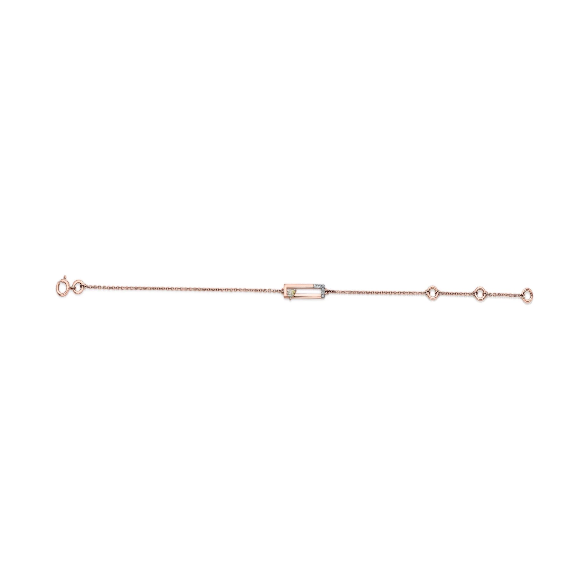 Seven Up Hexagonal Bracelet - Zen Diamond India
