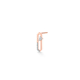 Seven Up Hexagonal Earring - Zen Diamond India