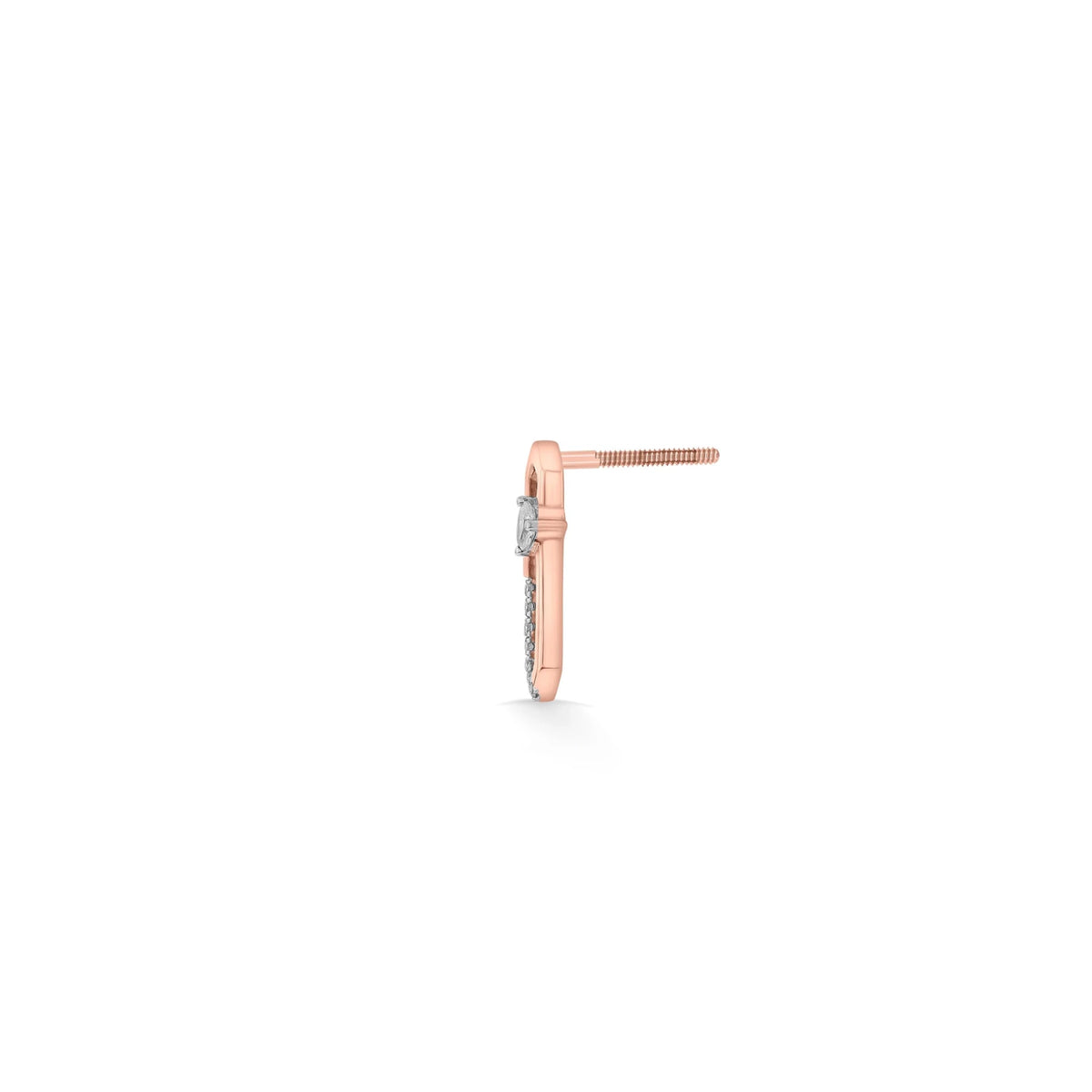 Seven Up Hexagonal Earring - Zen Diamond India