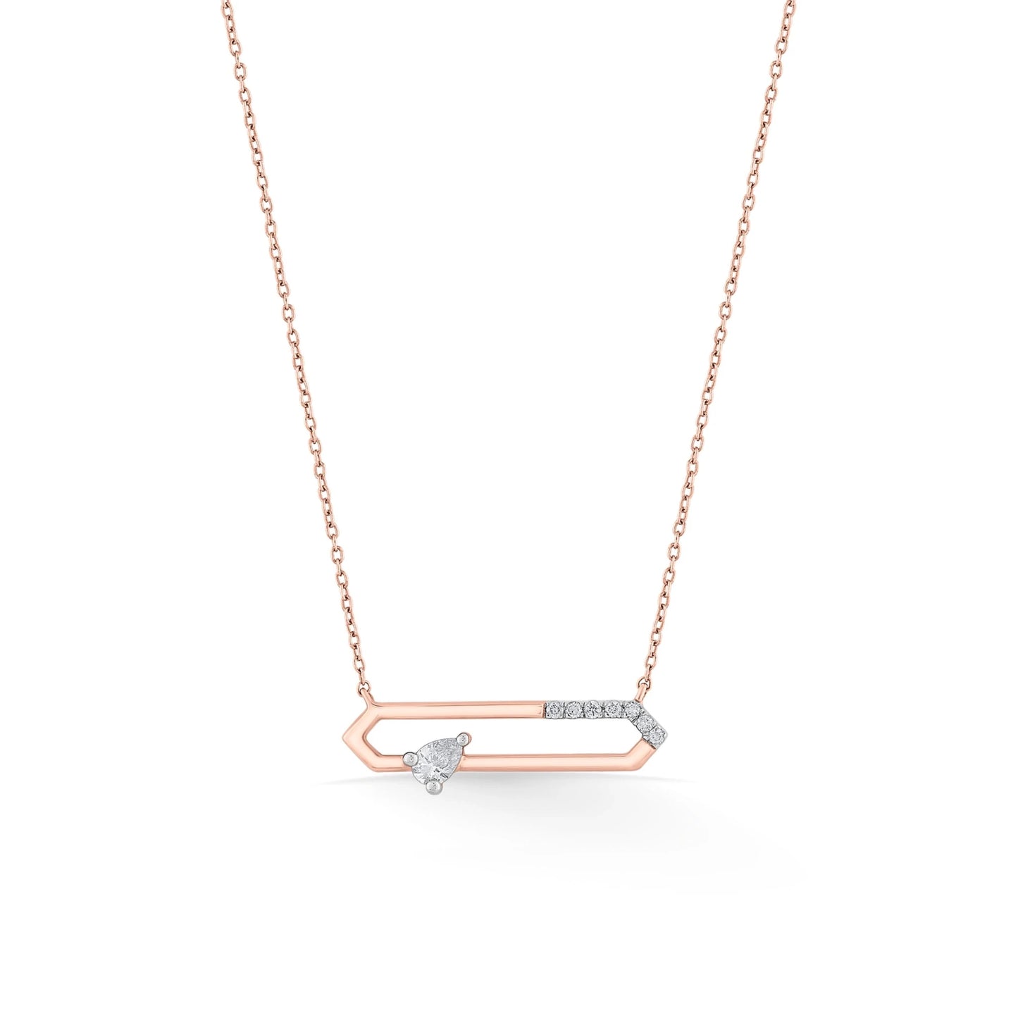 Seven Up Hexagonal Pendant - Zen Diamond India
