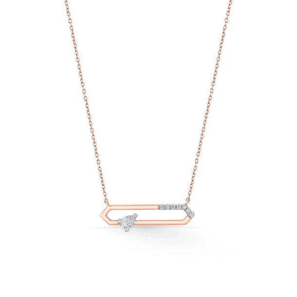 Seven Up Hexagonal Pendant - Zen Diamond India
