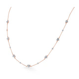 Hearts Aglow Diamond Necklace - Zen Diamond India