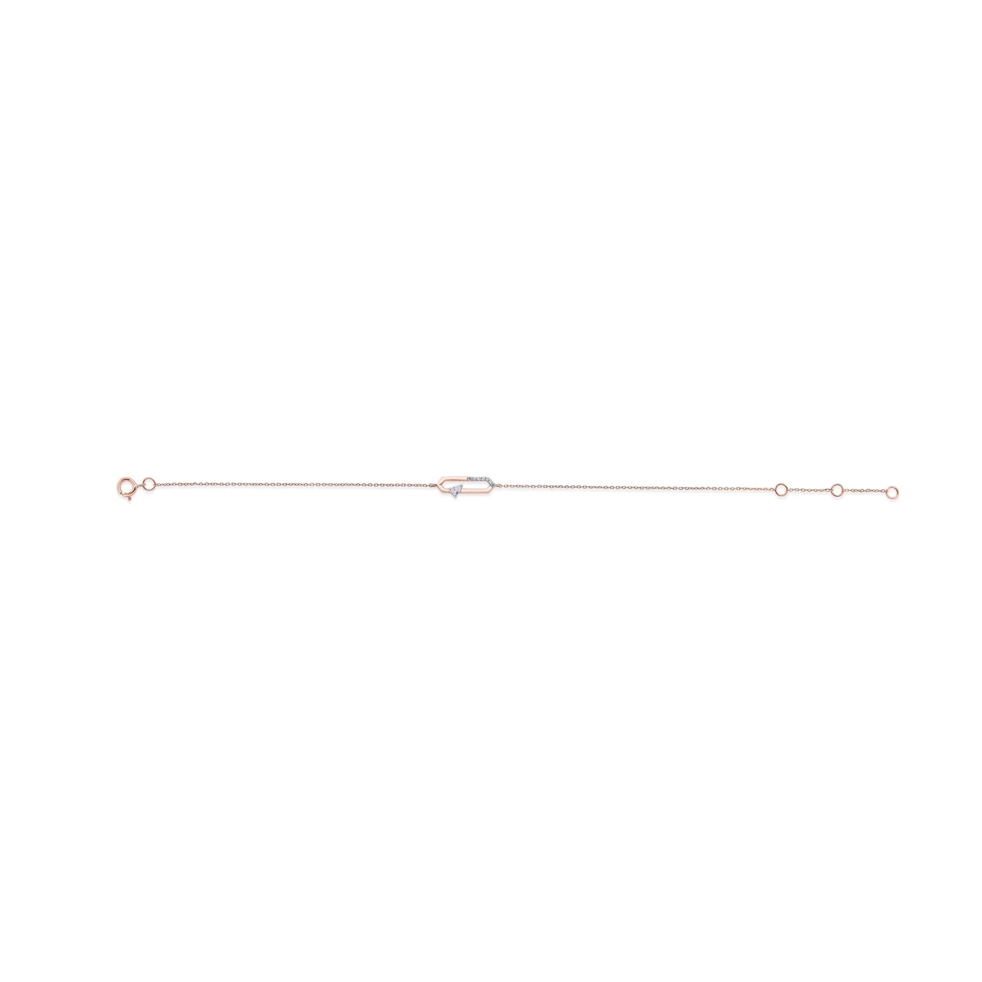 Seven Up Rectilinear Bracelet - Zen Diamond India