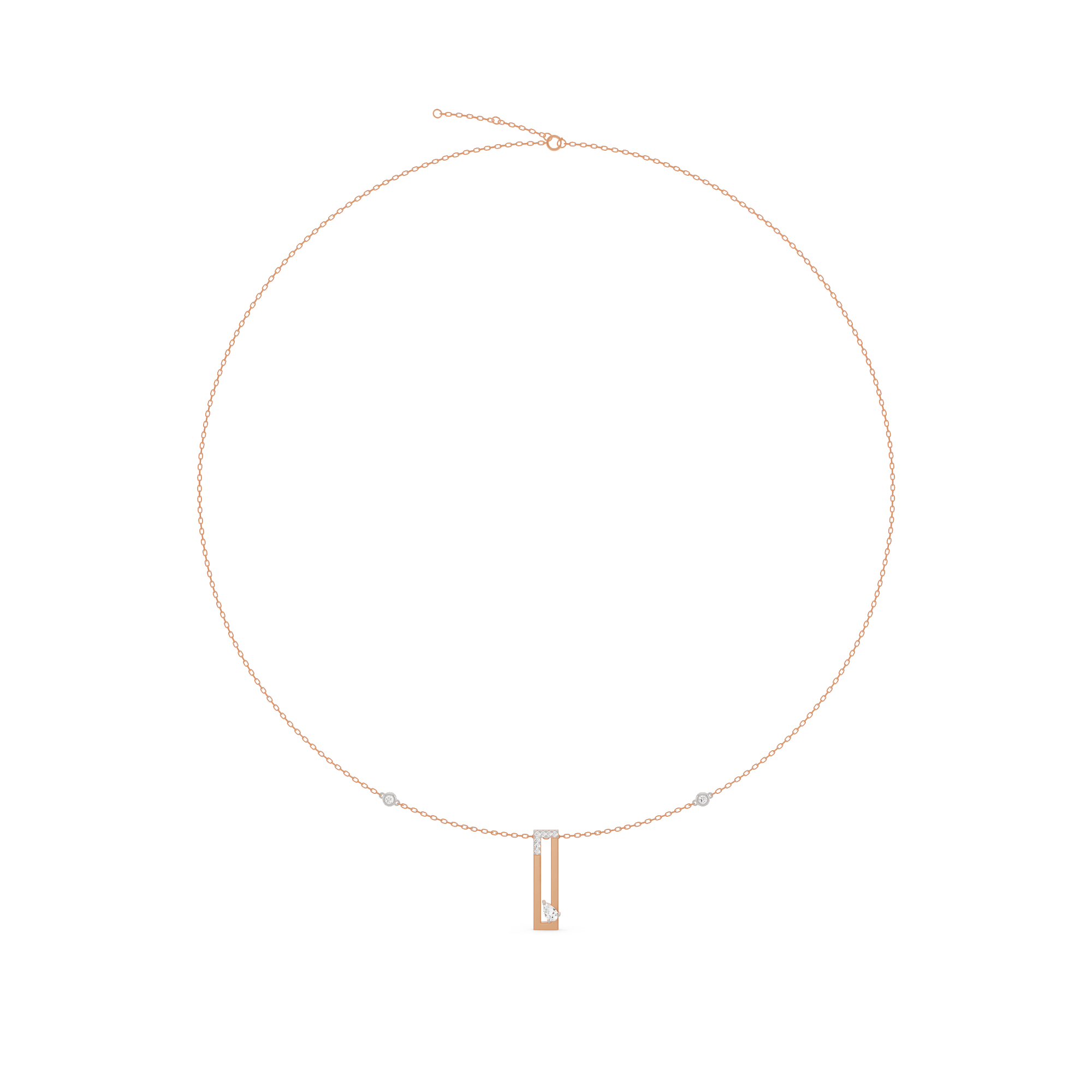 Seven Up Rectilinear Pendant - Zen Diamond India