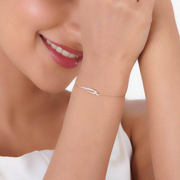 Seven Up Abstract Bracelet