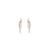 Seven up Abstract earring - Zen Diamond India