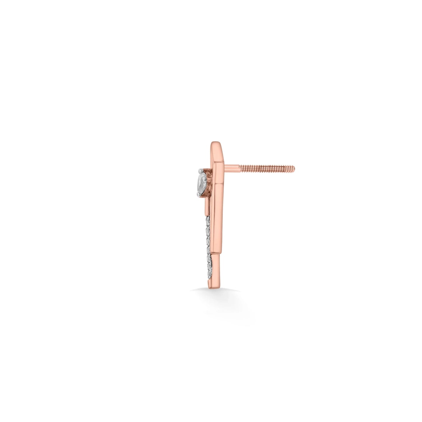Seven up Abstract earring - Zen Diamond India