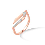 Seven Up Abstract Ring - Zen Diamond India