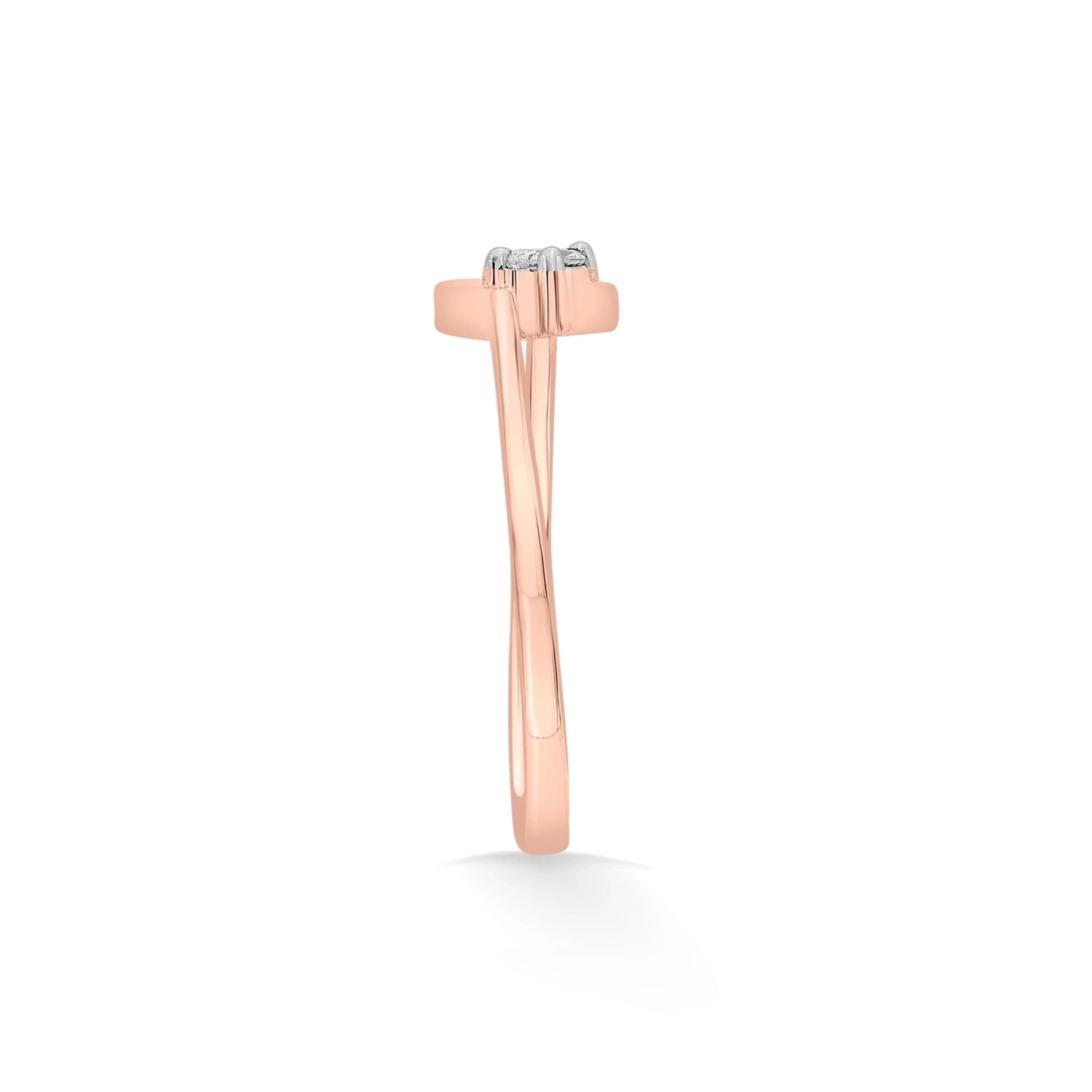 Seven Up Abstract Ring - Zen Diamond India
