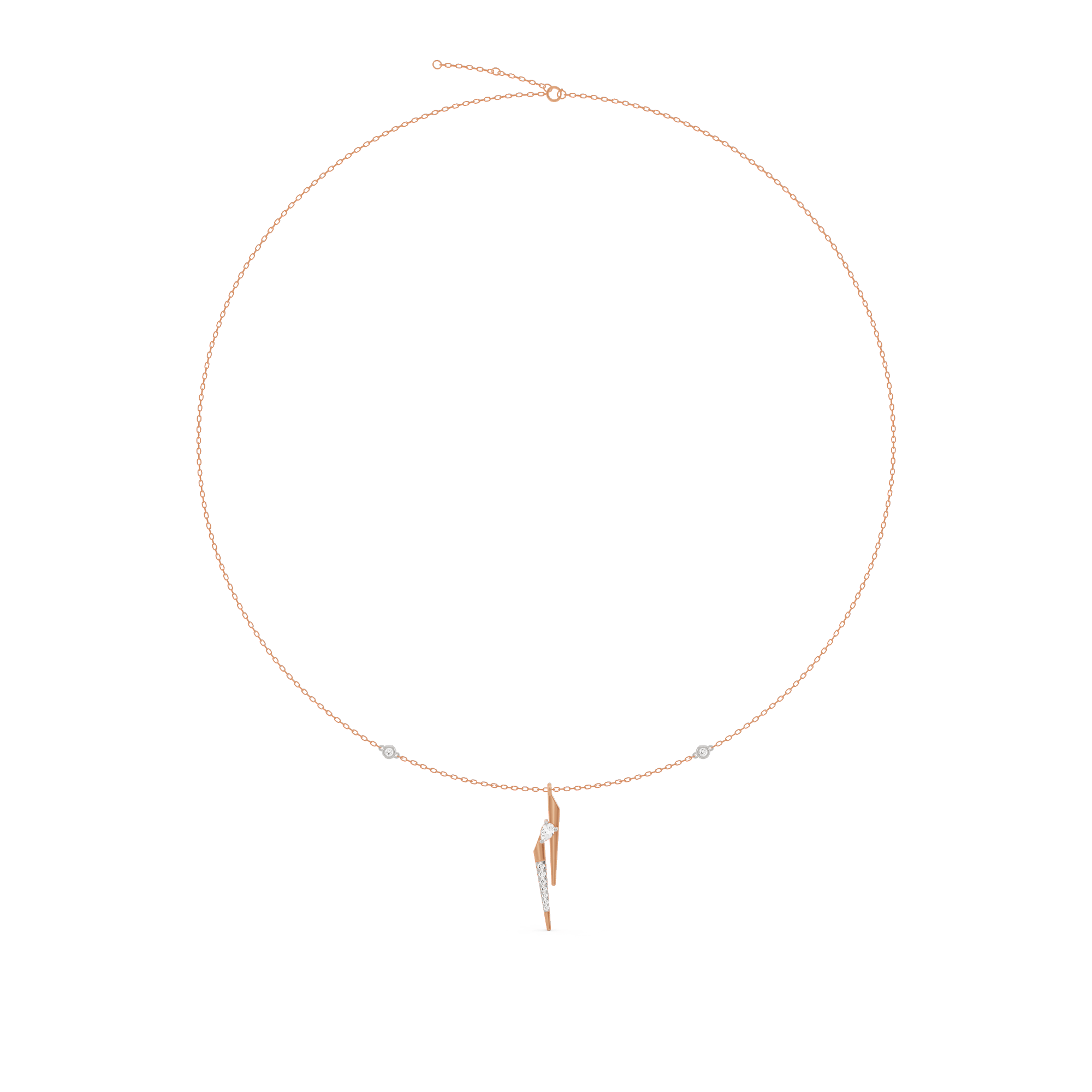 Seven Up Abstract Pendant - Zen Diamond India