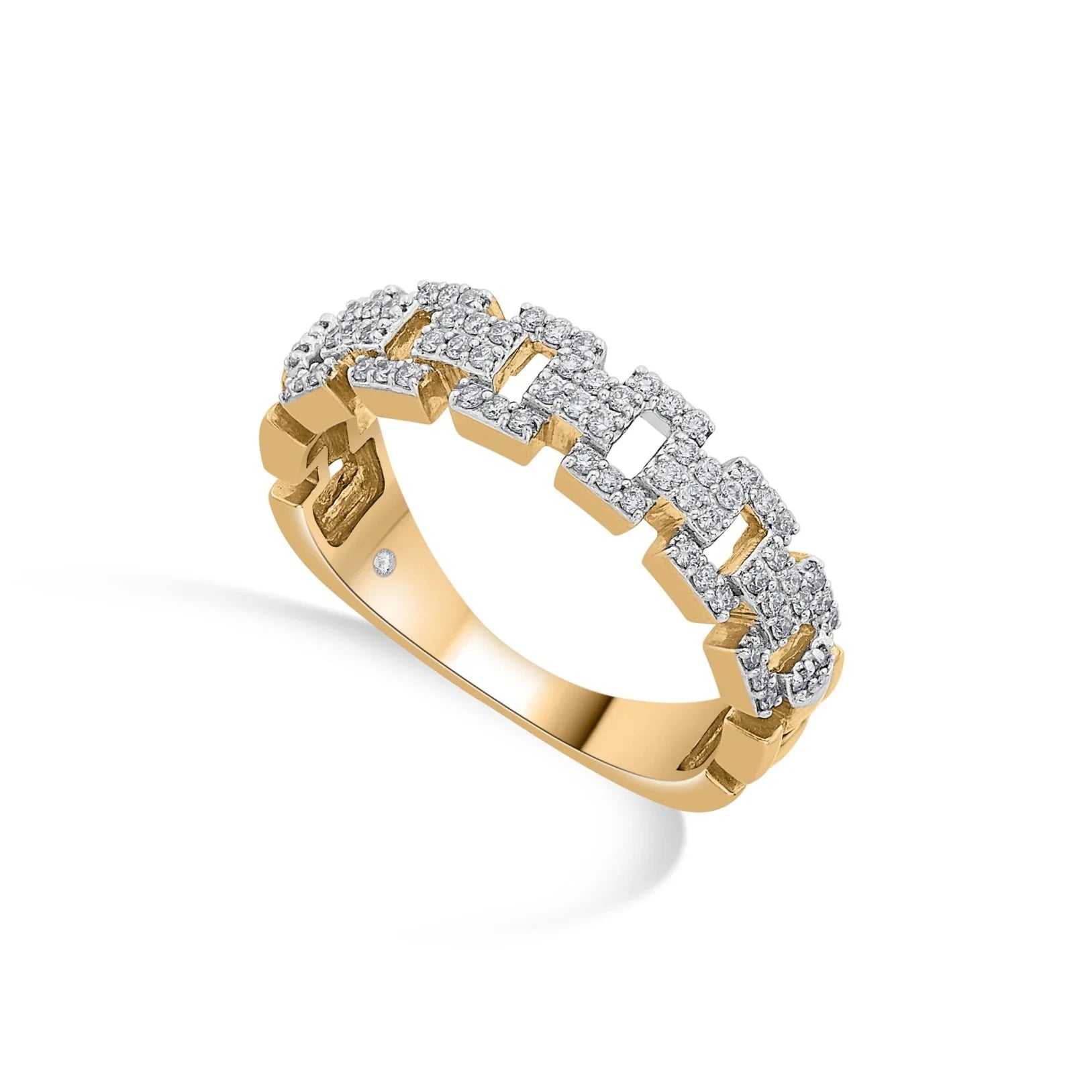 Cuban Crown Ice Ring - Zen Diamond India