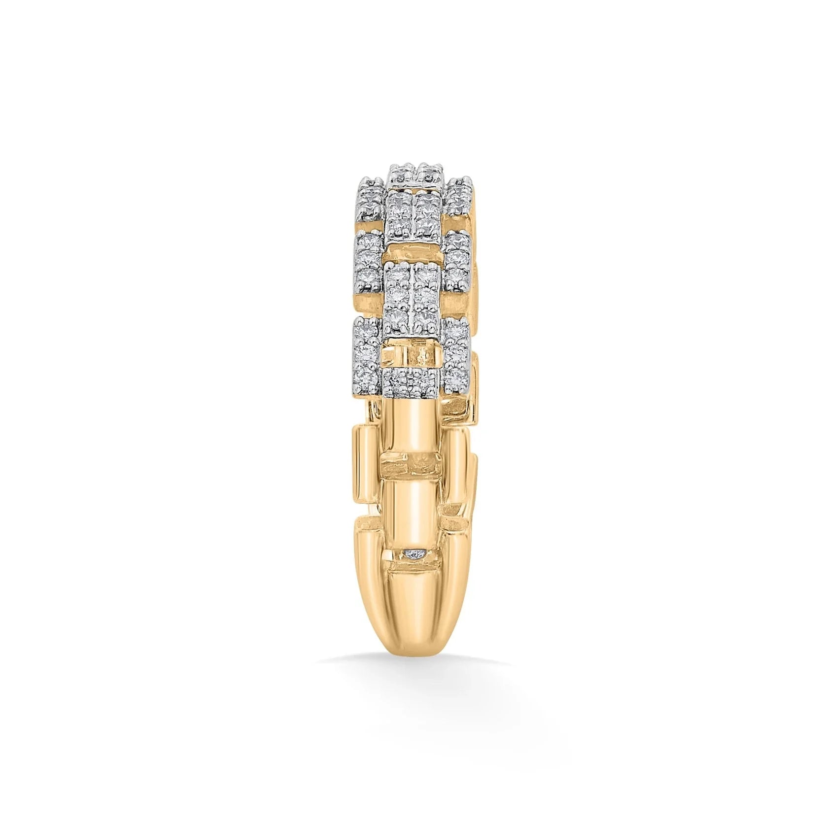 Cuban Crown Ice Ring - Zen Diamond India