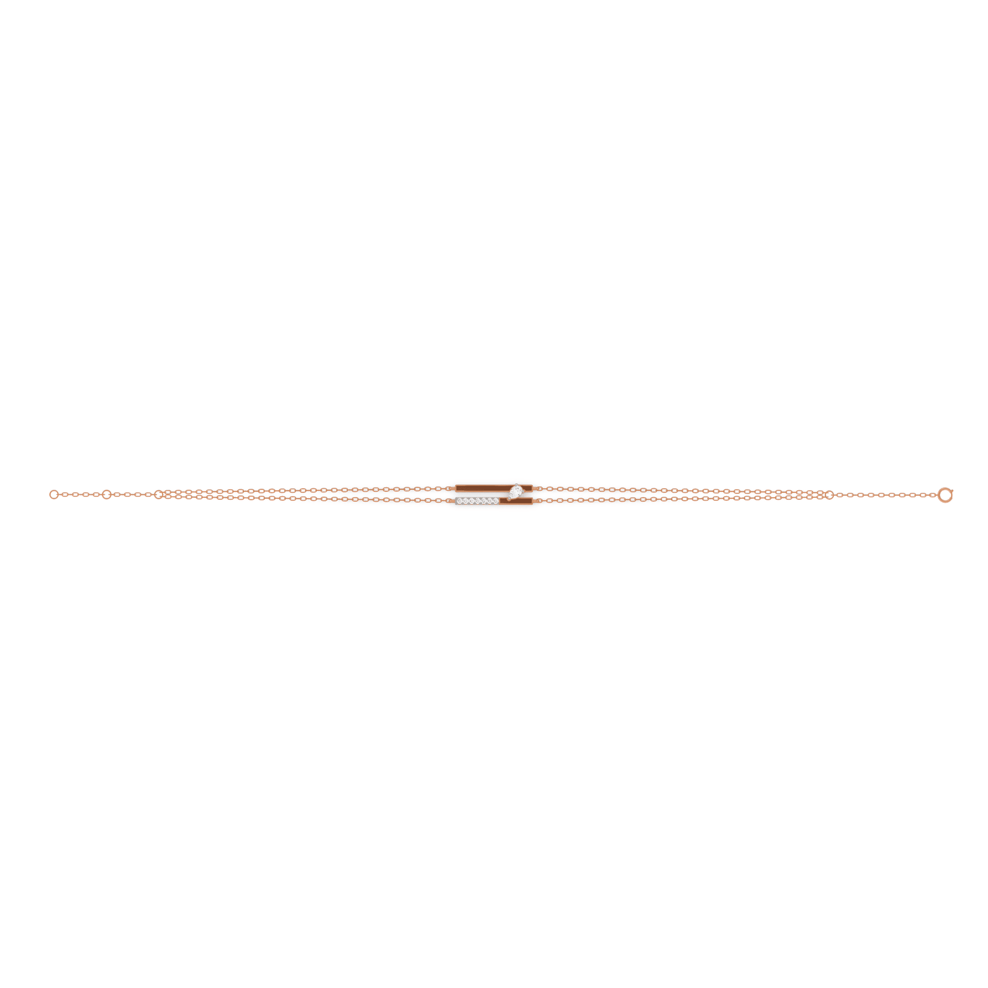 Seven Up Abstract Bar Bracelet