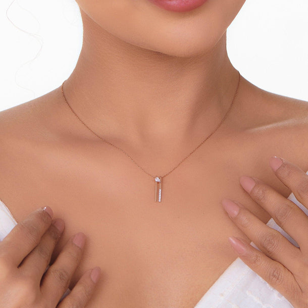 Seven Up Abstract Bar Pendant