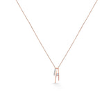Seven Up Abstract Tri Bar Pendant - Zen Diamond India