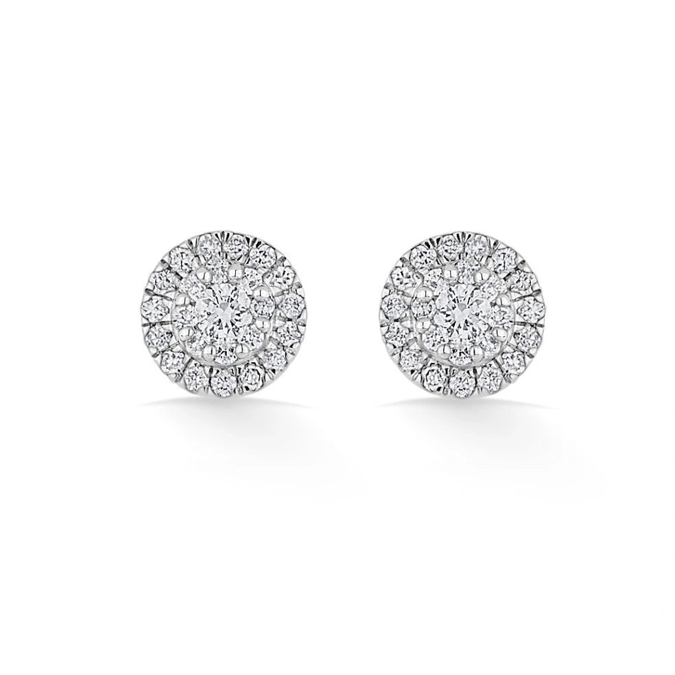 Deck Up Halo Bloom Studs - Zen Diamond India