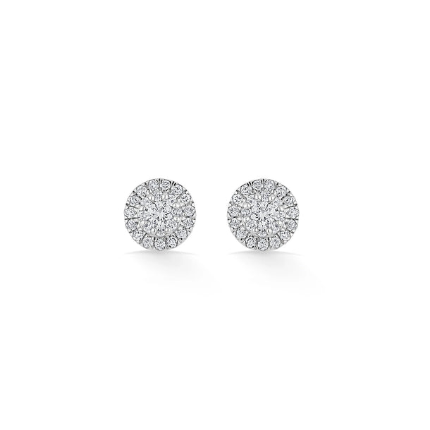 Deck Up Halo Bloom Studs - Zen Diamond India