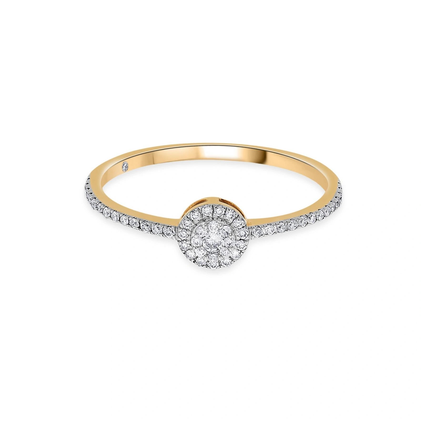 Deck Up Dewdrop Radiance Ring - Zen Diamond India