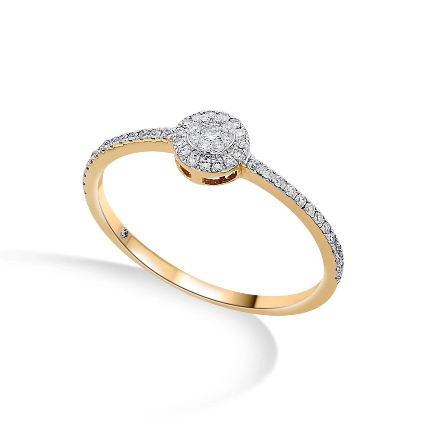 Deck Up Dewdrop Radiance Ring - Zen Diamond India