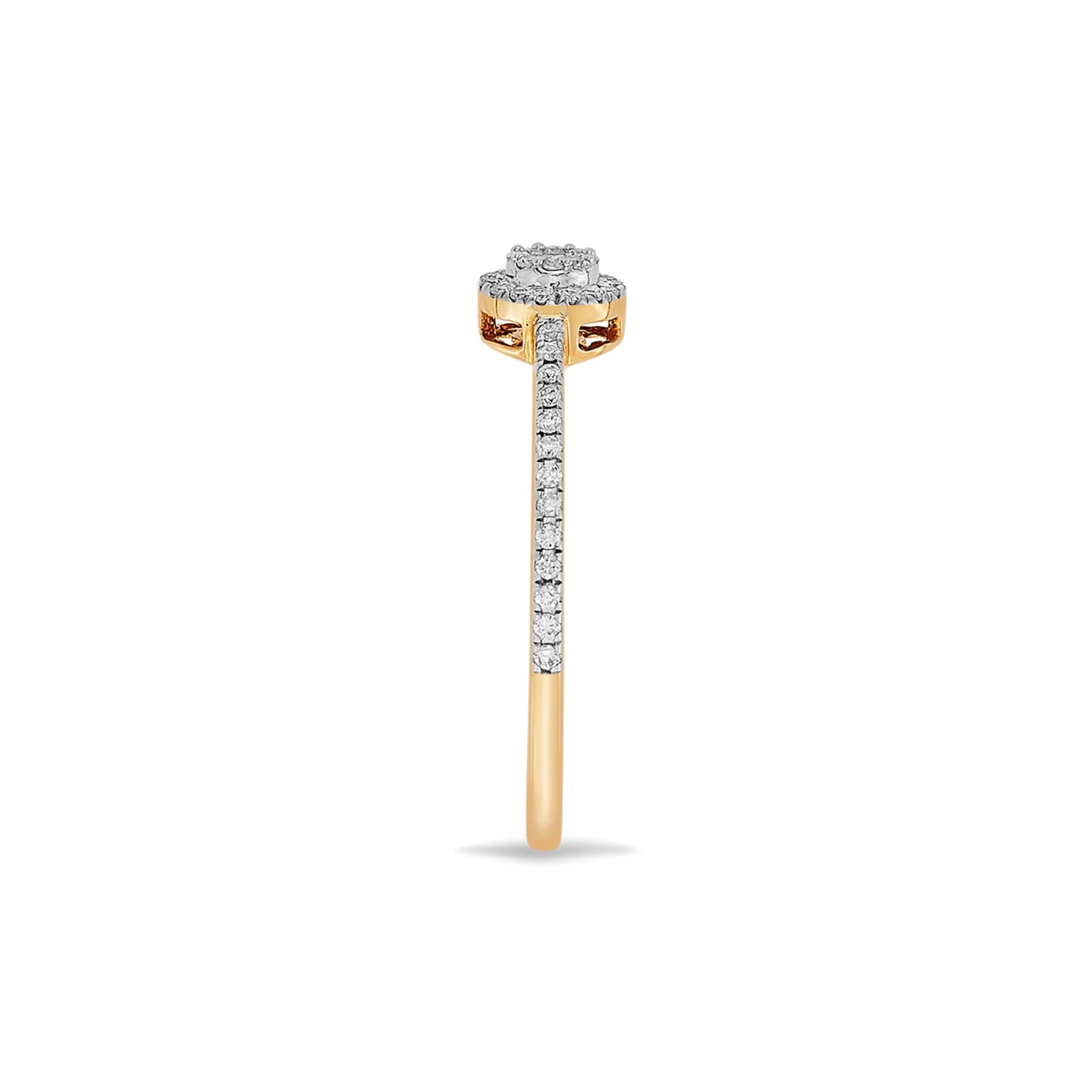 Deck Up Celestial Glow Ring - Zen Diamond India
