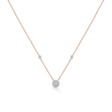 Deck Up Celestial Spark Round Diamond Pendant