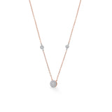 Deck Up Celestial Spark Round Diamond Pendant - Zen Diamond India