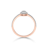 Celestial Halo Glam Ring - Zen Diamond India