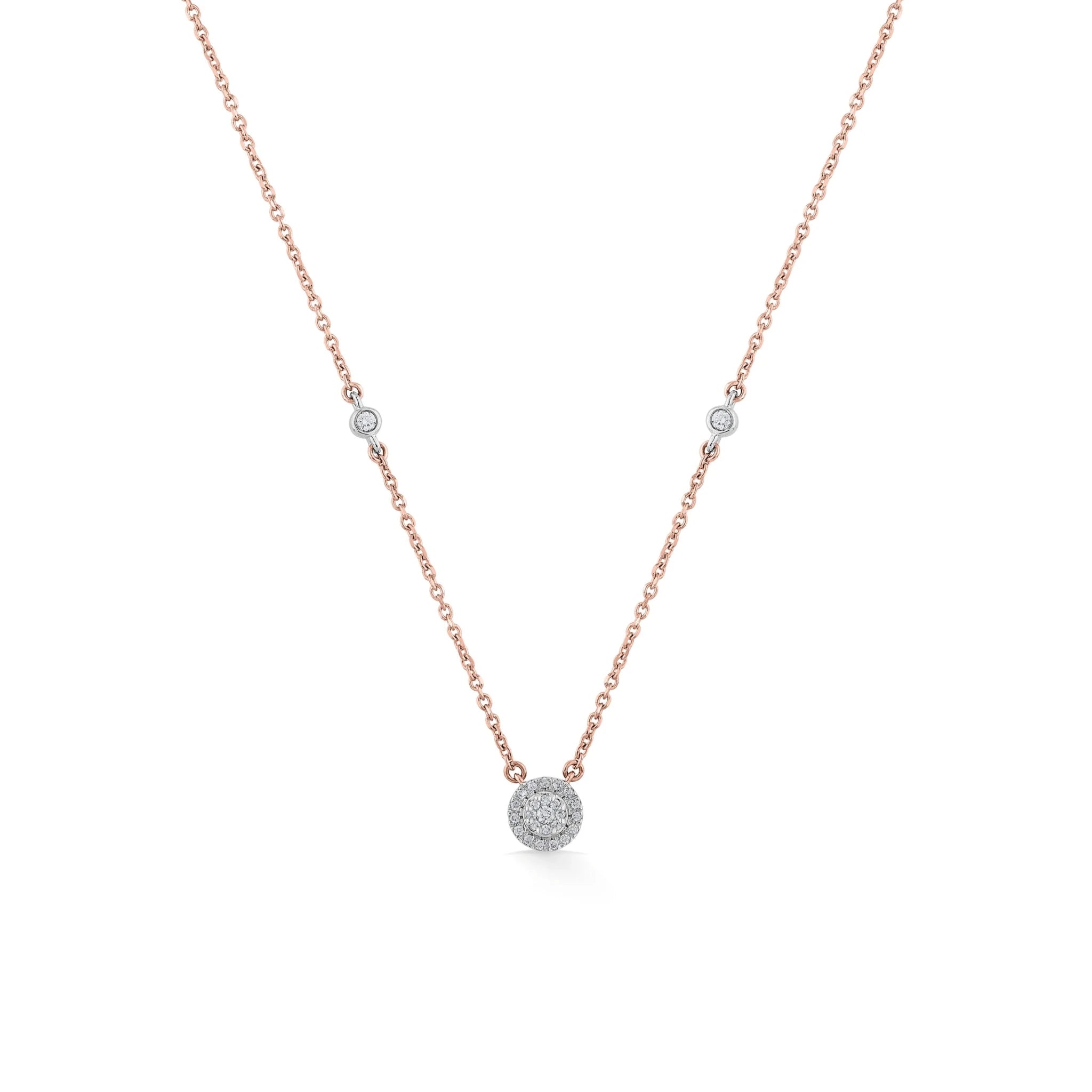 Deck Up Dazzling Aura Pendant - Zen Diamond India