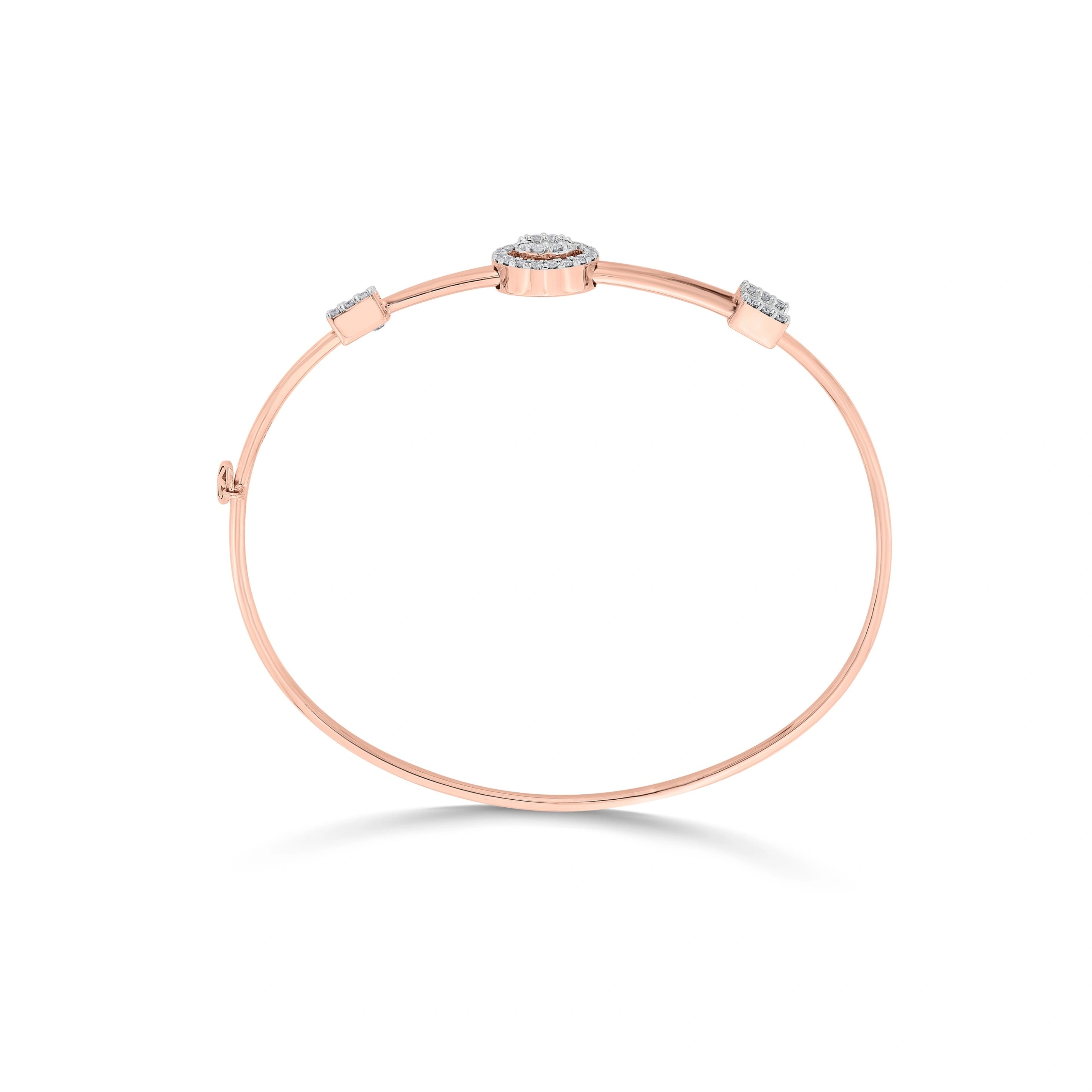 Orbit Diamond Track Bracelet - Zen Diamond India